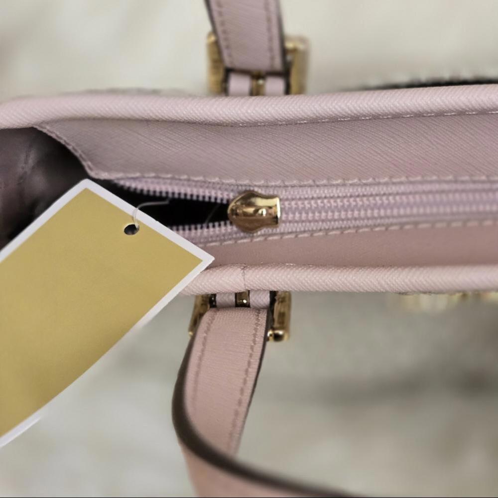 Michael Kors Pink and Cream Tote Bag - Picture 5 of 6